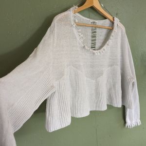 Earthbound cropped sweater